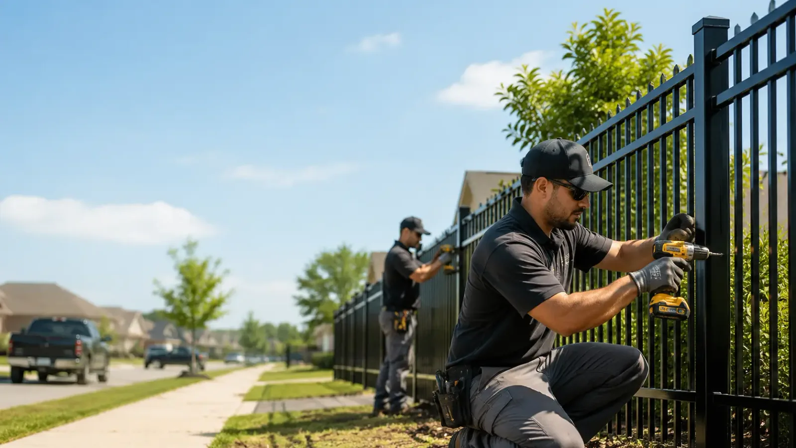 Metal Fence Installation in Hundred, WV